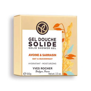 Gel Douche Solide Hydratant Avoine& Sarrasin Peaux